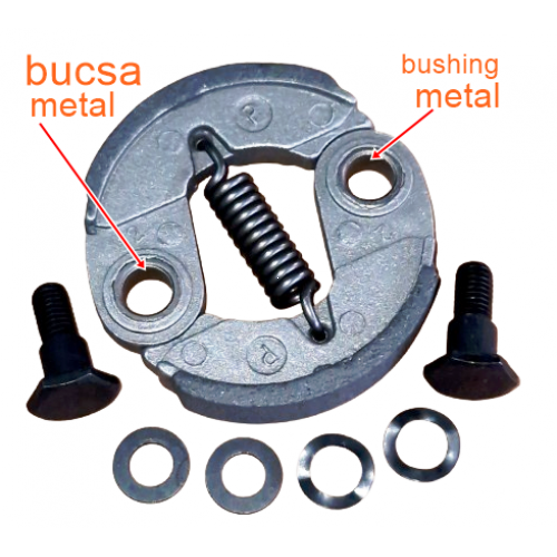 CLUTCH ALUMINIU - BRUSHCUTTER / TRIMMER CHINA MITSUBISHI TL33 - 43-52 Honda GX35 - R220188, FR66843 CLUTCH ALUMINIU - BRUSHCUTTER / TRIMMER CHINA MITSUBISHI TL33 - 43-52 Honda GX35 - R220188, FR66843